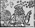 Нострадамус (Nostradamus)чертеж , Нострадамус был оккультным пророком, жившим с 1503 по 1566 гг. Мишель де Нотр-Дам (или Нострадамус).