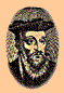 Dibujo:Nostradamus era un astroliger y un profeta oculto (1503-1566) Michel de Nostredame o Nostradamus.