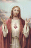 El corazón sagrado de Jesús Cristo.