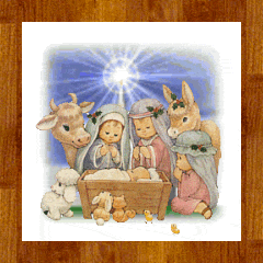 耶稣诞生图片;圣诞节gif 动画